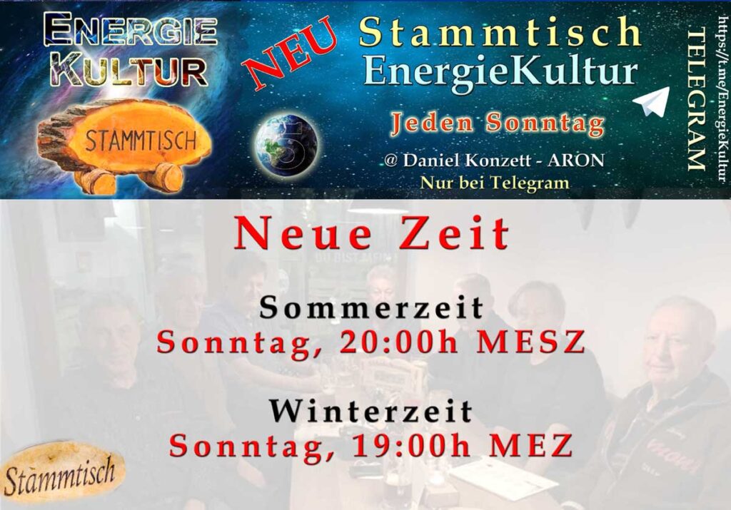 Zeiten Stammtisch EnergieKultur