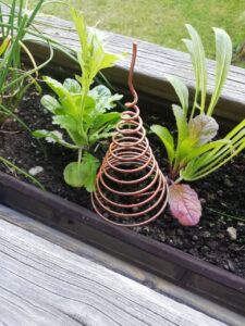 Spiralantenne für Pflanzen 