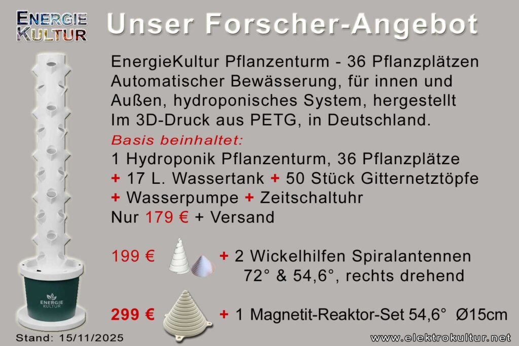 Angebot für Forscher
