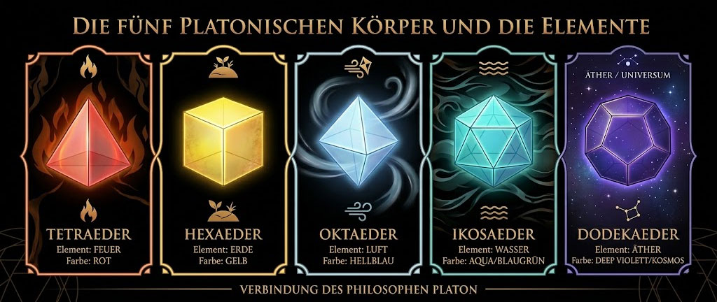 Platonische Körper Alchemie